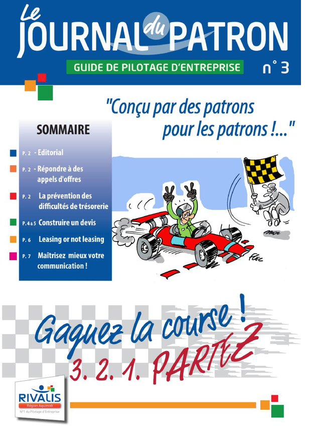 Couverture du Journal du Patron N°3