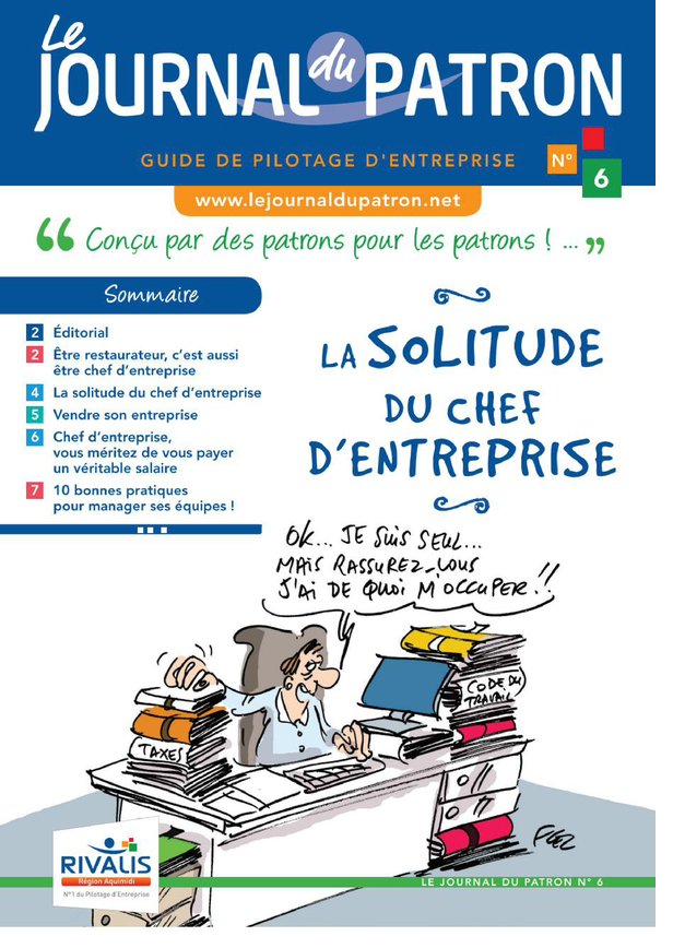 Couverture du Journal du Patron N°6