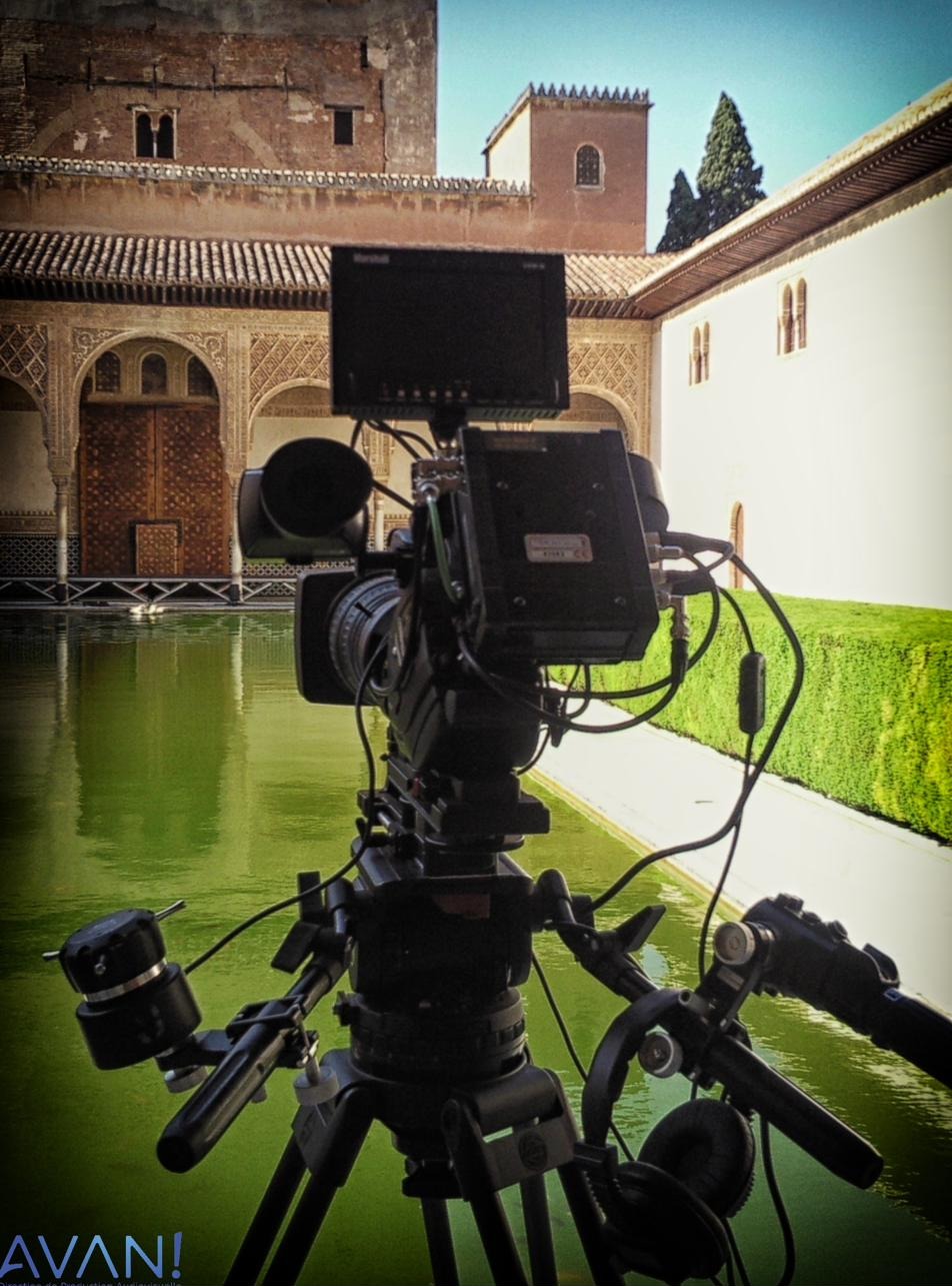 Tournage Alhambra — AVAN!
